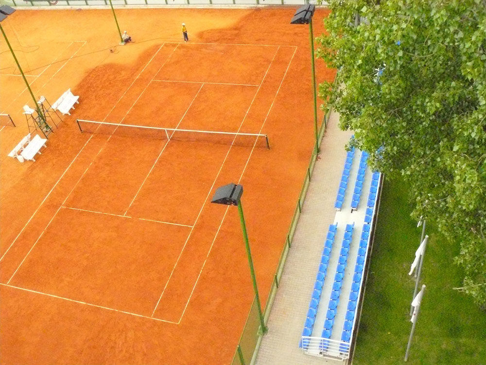 Теннисный центр в Парке М.Горького, г.Алматы, Казахстан